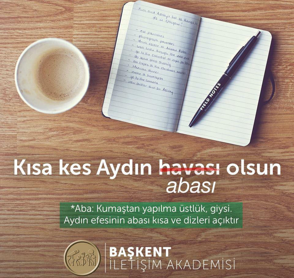 Kısa kes Aydın abası olsun