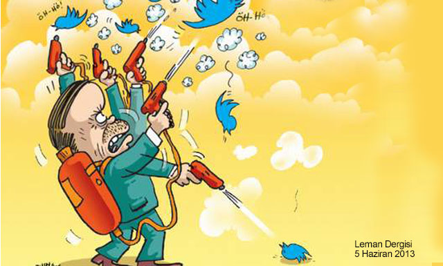 Leman karikatür, Twitter mwitter