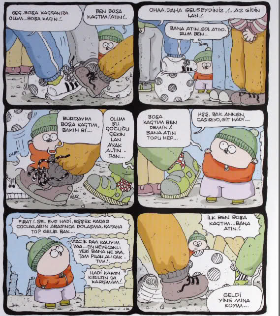 Fırat Karikatür, futbol