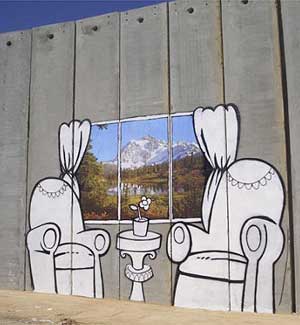 Banksy, Pencere