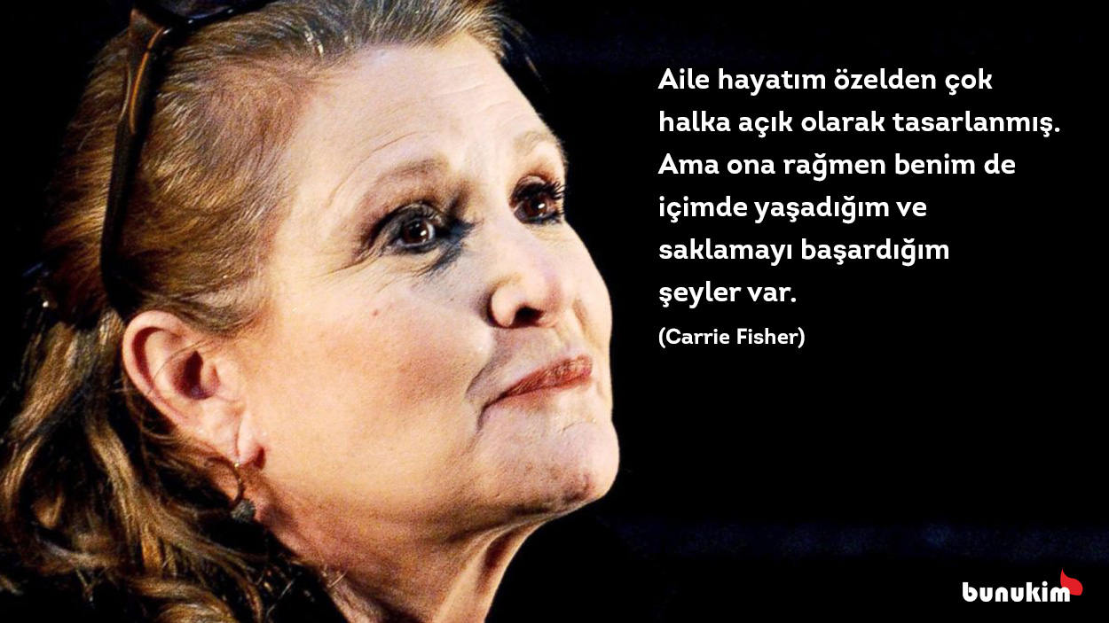 Carrie Fisher Prenses Leia