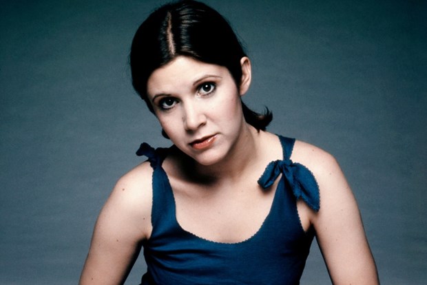 Star Wars un Prenses Leia sı Carrie Fisher dan 7