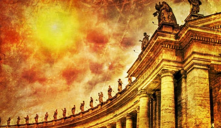 Yanan Roma, resim: Atlas
