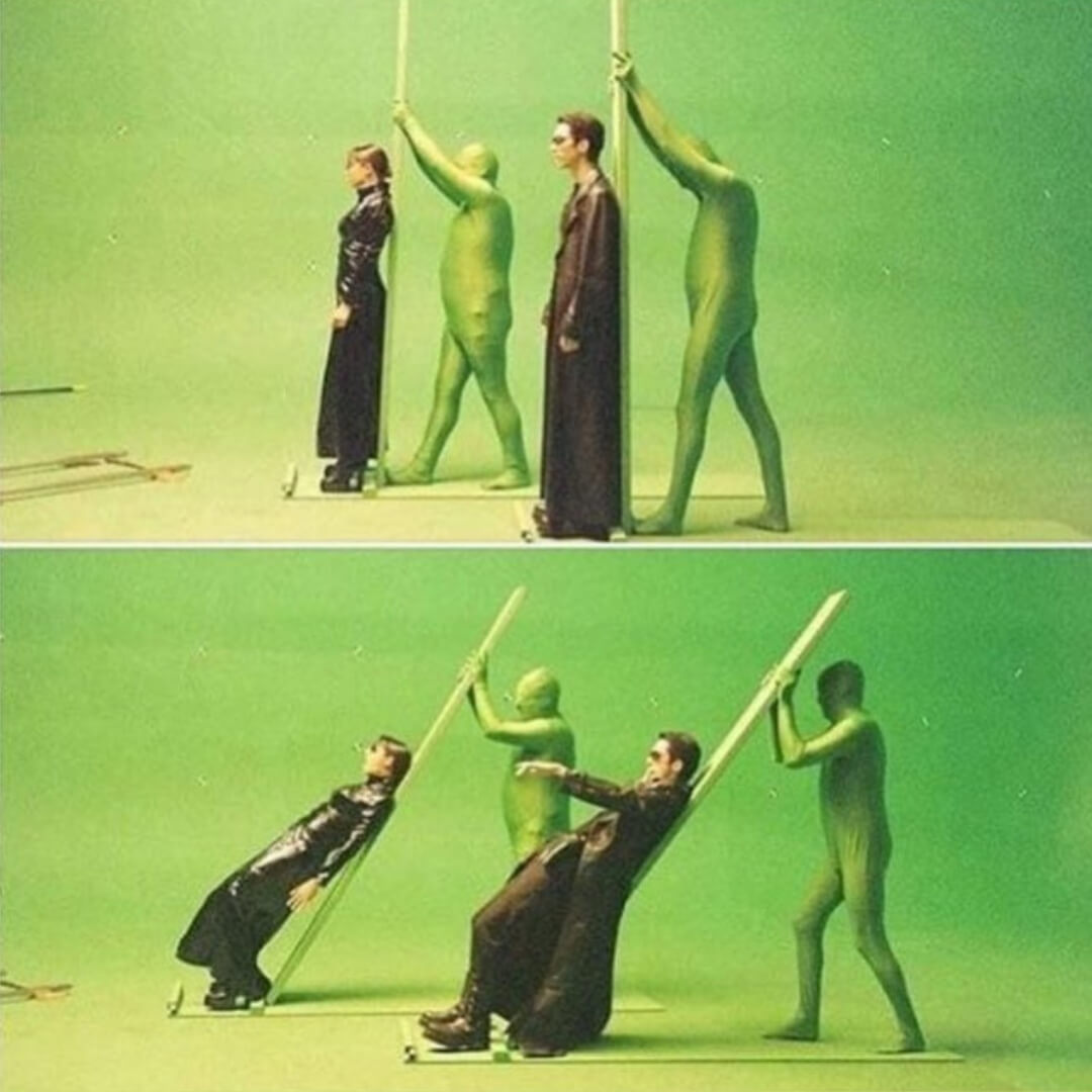İlginç Yeşil Ekran Fotoğrafları